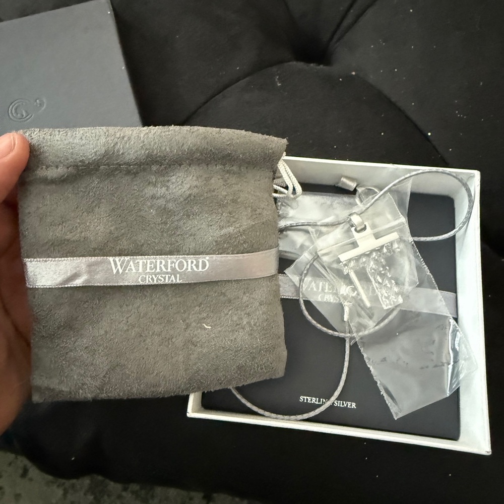 Waterford Crystal Silver Necklace